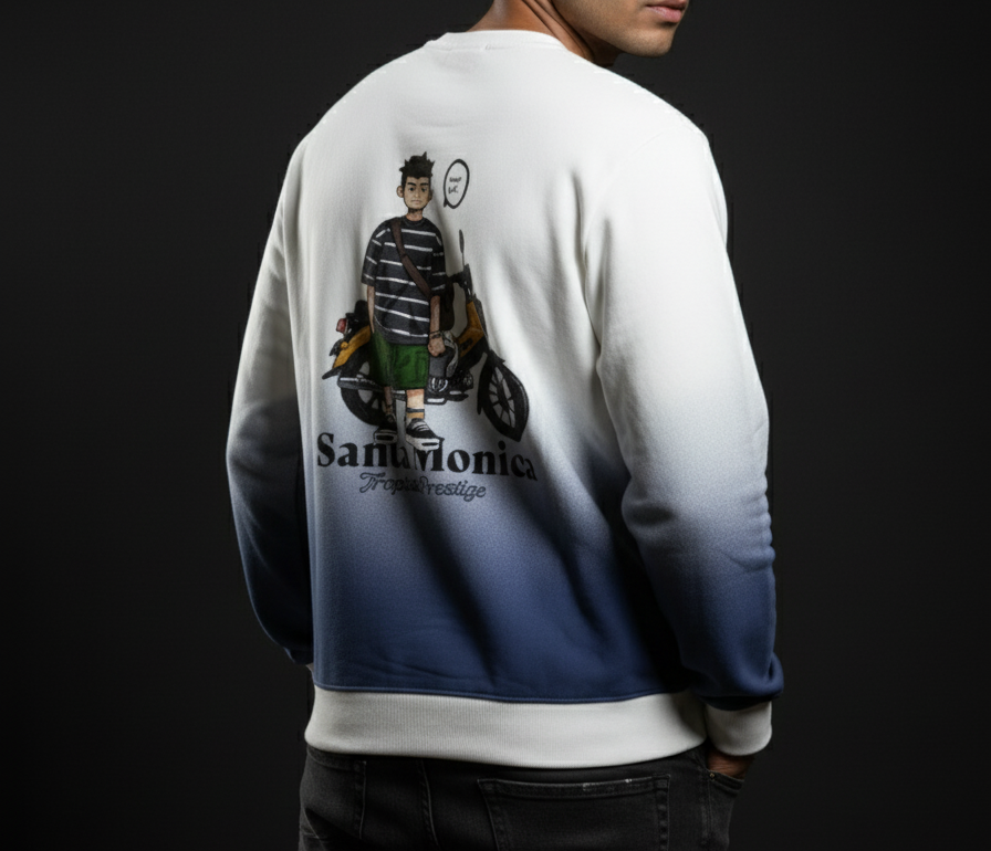 Santa Monica Gradient Sweatshirt
