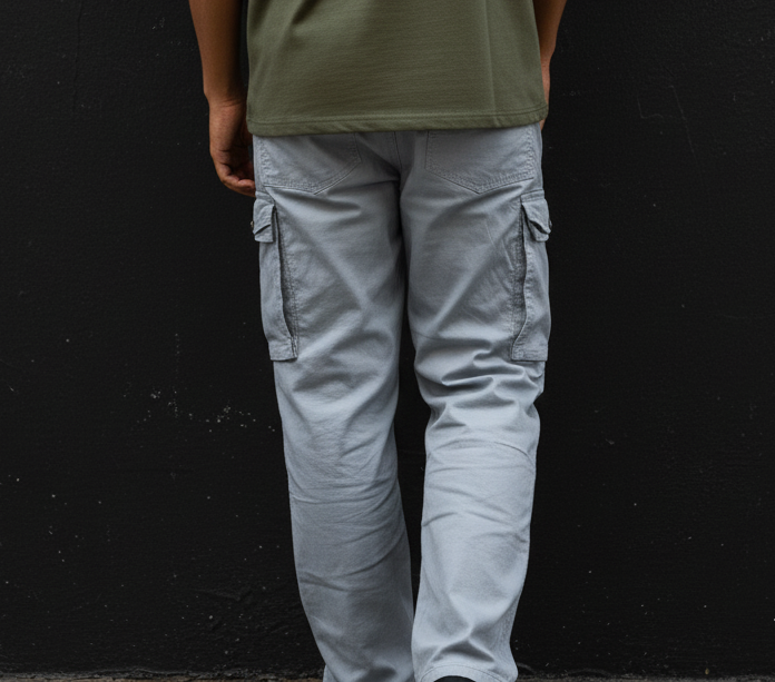 Men's Lightweight Utility Cargo Pants (Storm Gray)